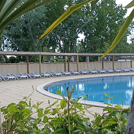 Mobilhome L'Oasis Camping Le Clos Cottet Angles  ภายนอก รูปภาพ