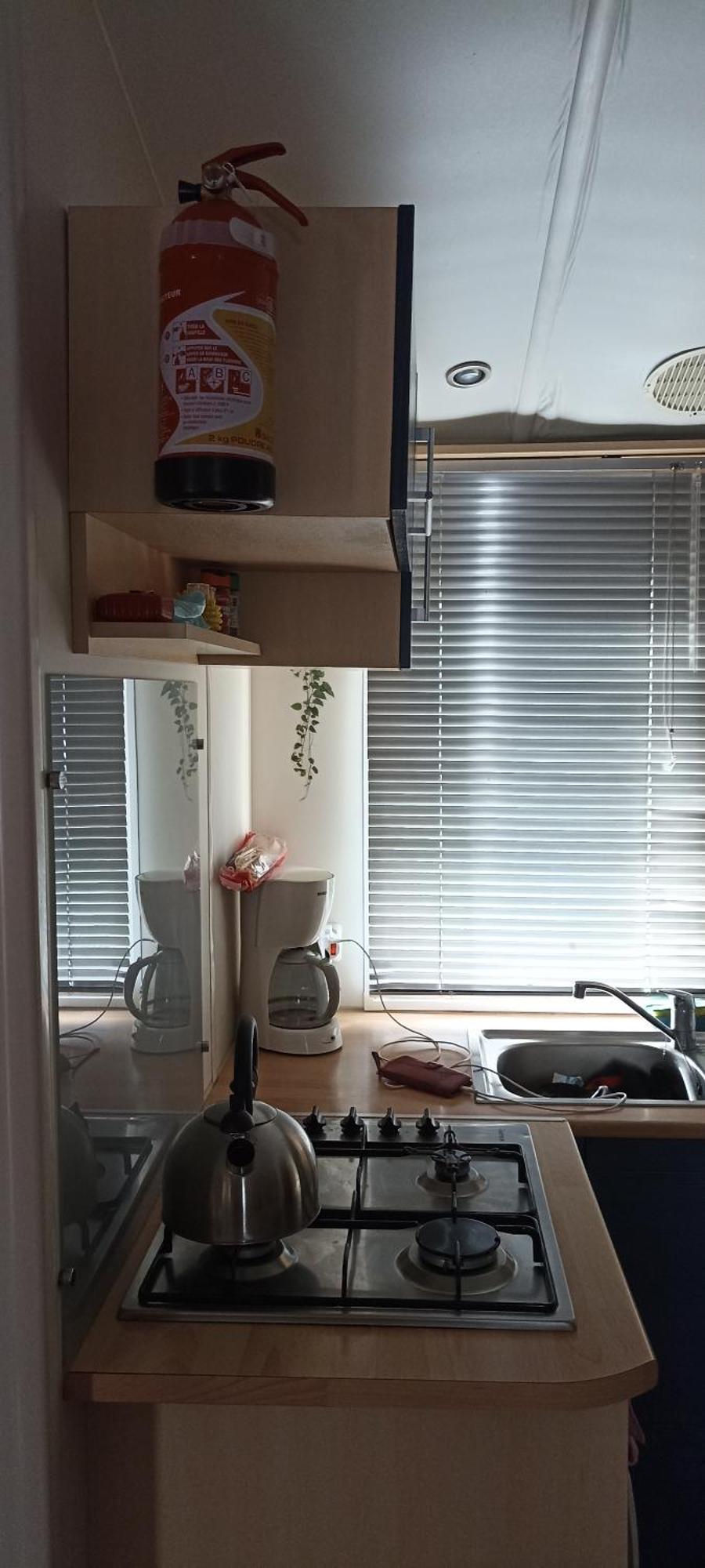 Mobilhome L'Oasis Camping Le Clos Cottet Angles  ภายนอก รูปภาพ