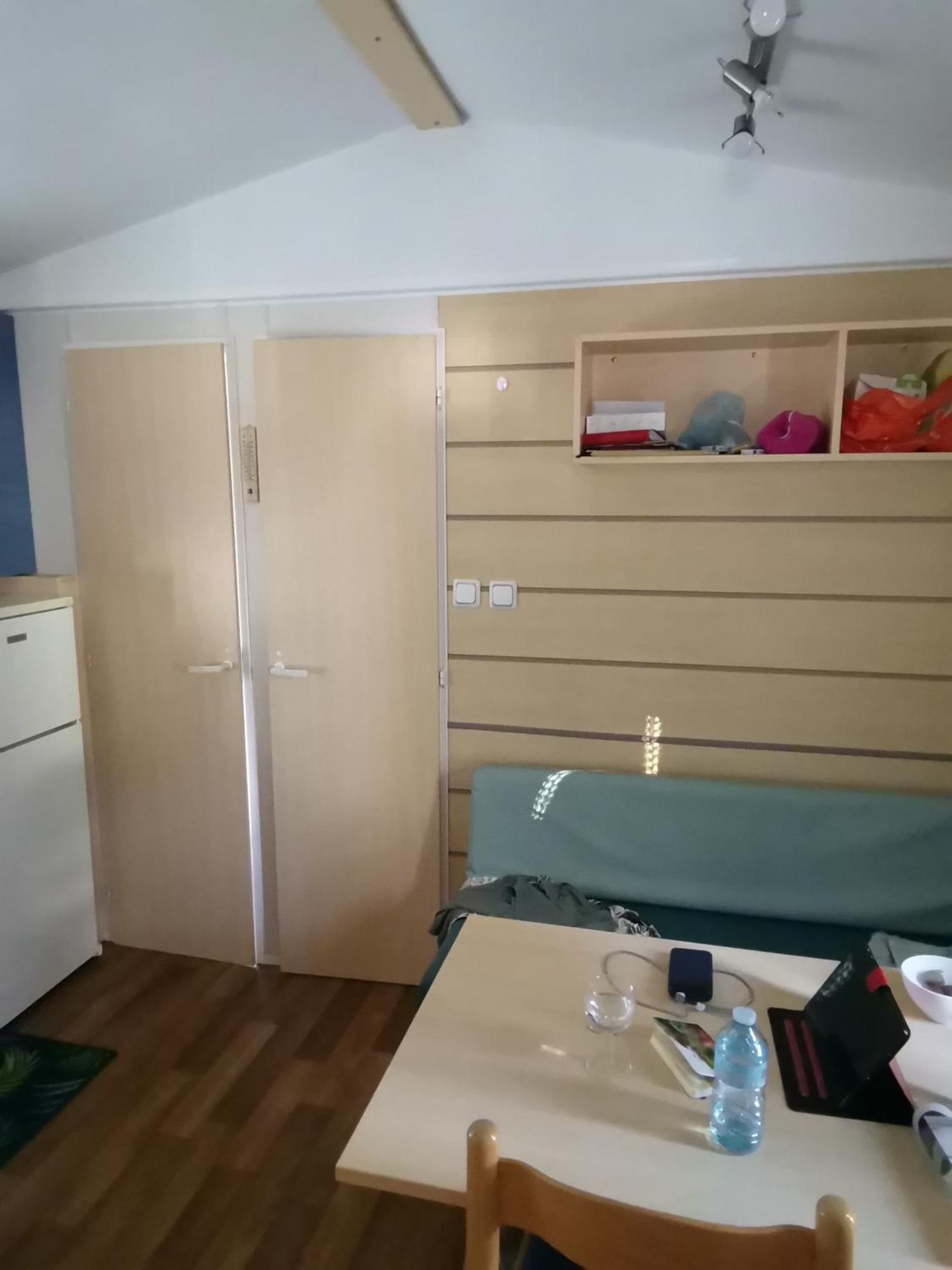 Mobilhome L'Oasis Camping Le Clos Cottet Angles  ภายนอก รูปภาพ