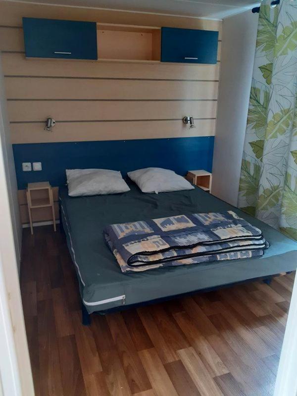 Mobilhome L'Oasis Camping Le Clos Cottet Angles  ภายนอก รูปภาพ