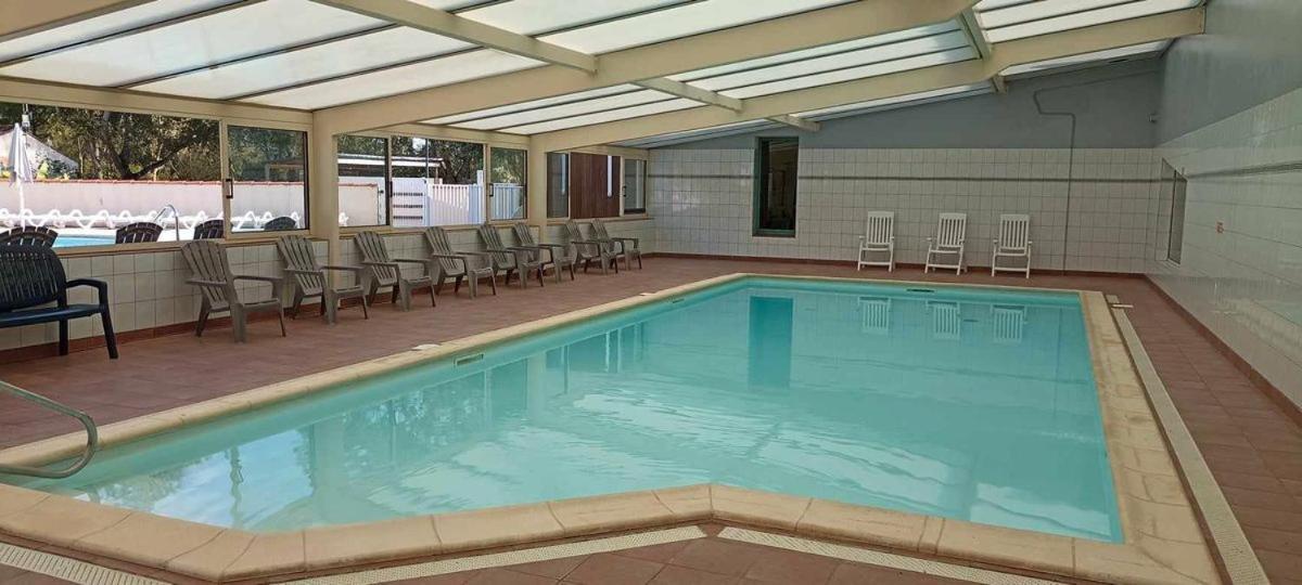 Mobilhome L'Oasis Camping Le Clos Cottet Angles  ภายนอก รูปภาพ