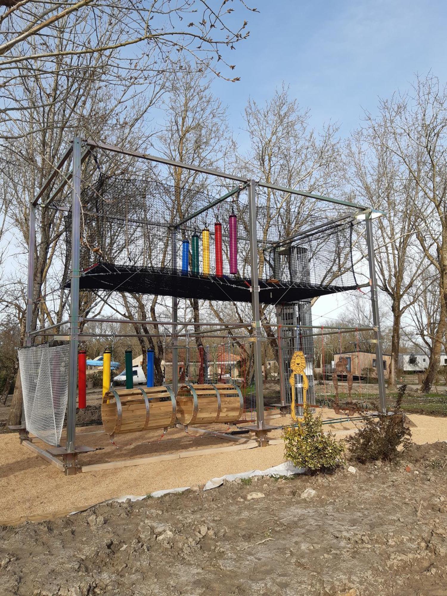 Mobilhome L'Oasis Camping Le Clos Cottet Angles  ภายนอก รูปภาพ