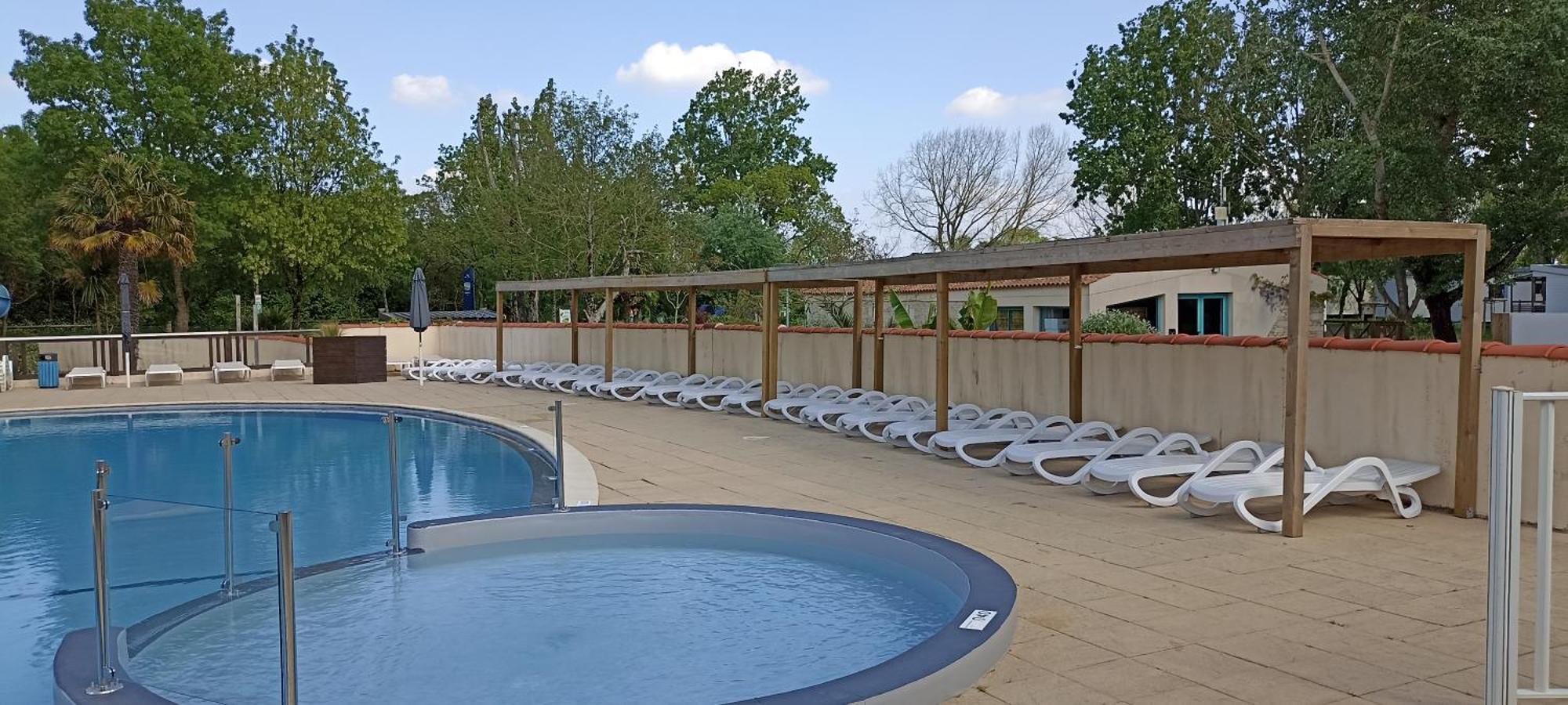 Mobilhome L'Oasis Camping Le Clos Cottet Angles  ภายนอก รูปภาพ
